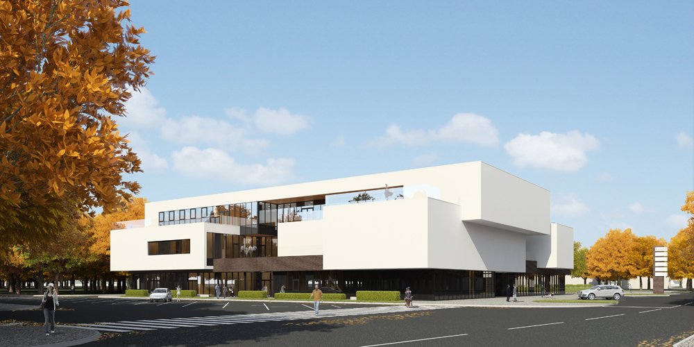 Фото проекта «Общественно-торговый центр» — МОА