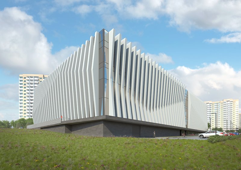 Архитектурный проект «Спортивный центр» — МОА