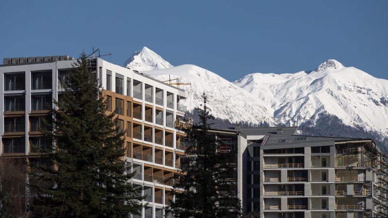 Фото проекта «Гостиничный комплекс «Поляна Пик»» — МОА