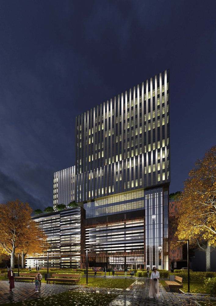 Фото проекта «Бизнес центр со спортивным комплексом» — МОА