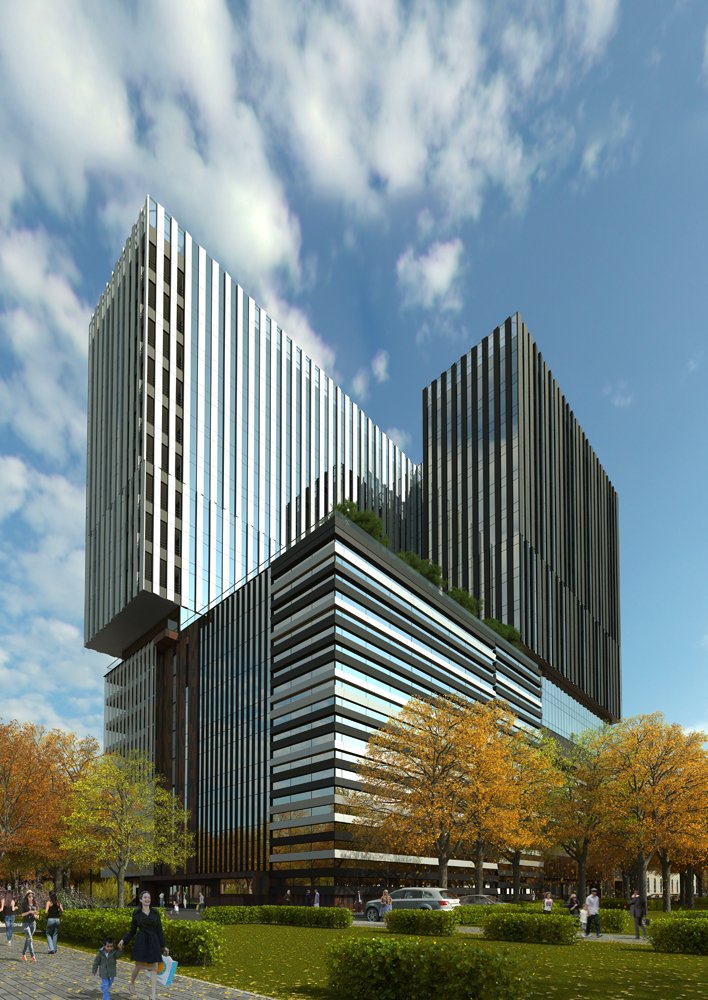 Фото проекта «Бизнес центр со спортивным комплексом» — МОА