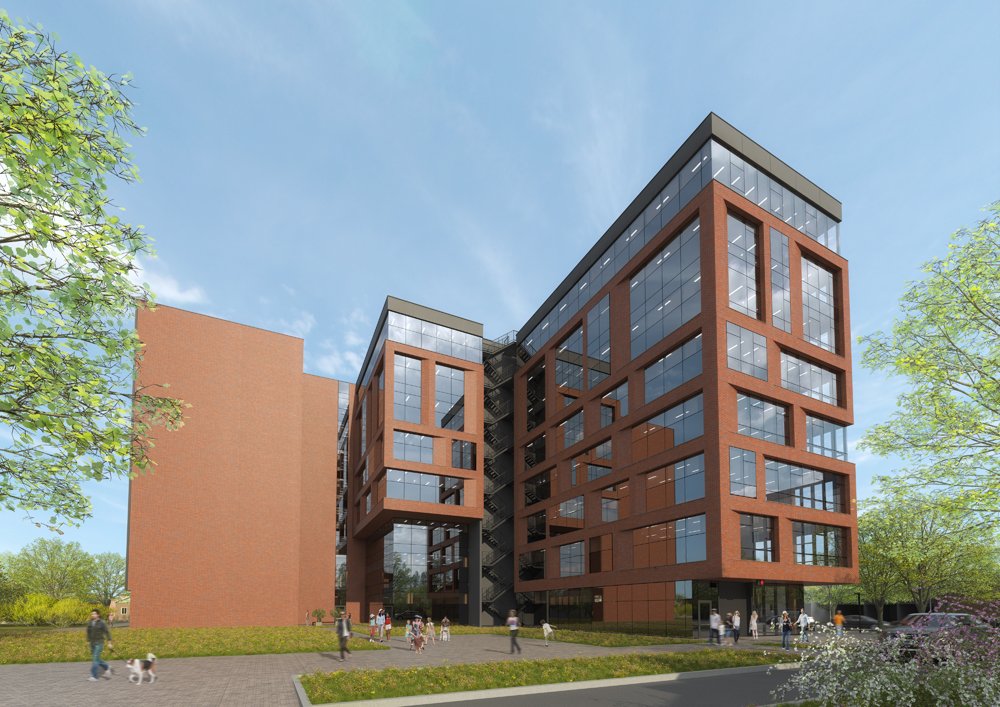 Фото проекта «Офисное здание со встроенной автостоянкой» — МОА