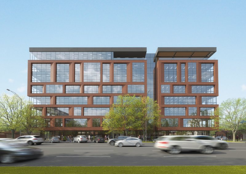 Архитектурный проект «Офисное здание со встроенной автостоянкой» — МОА