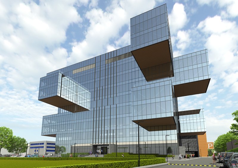 Фото проекта «Бизнес-центр со спортивным комплексом» — МОА