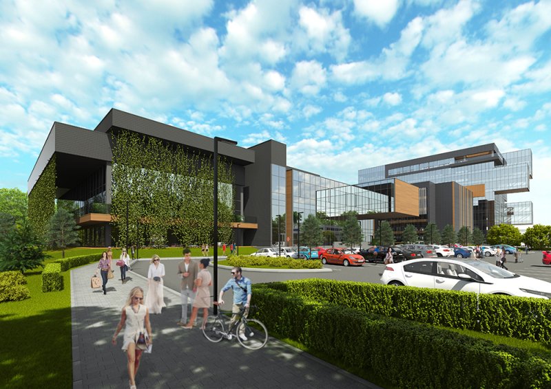 Фото проекта «Бизнес-центр со спортивным комплексом» — МОА