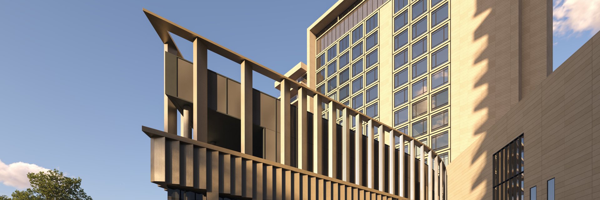 Архитектурный проект «Проектный офис» — Офисно-административное здание — Сочи, Краснодарский край, Россия — проектирование 2025 — МОА